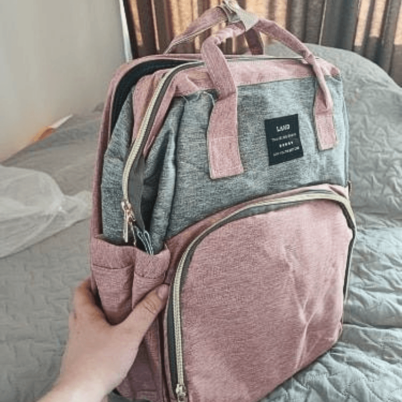 Strolluxe™ Premium Foldable Baby Crib Maternity Bag