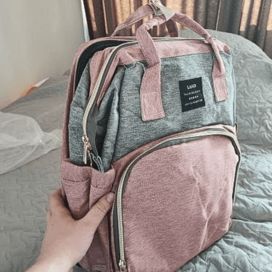 Strolluxe™ Premium Foldable Baby Crib Maternity Bag