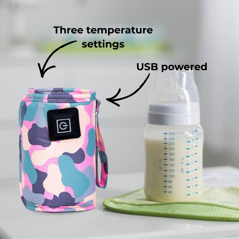 Strolluxe™ Premium Portable Baby Bottle Warmer
