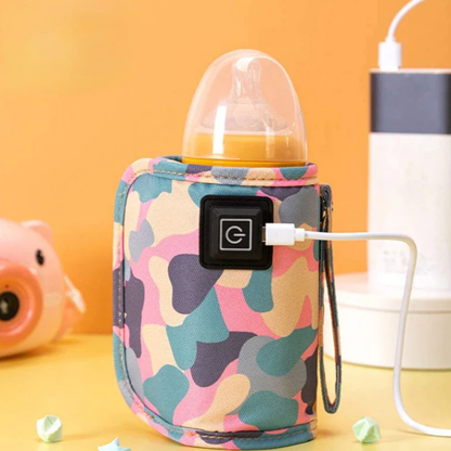 Strolluxe™ Premium Portable Baby Bottle Warmer
